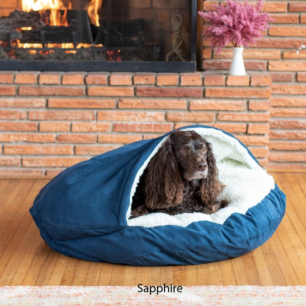 Luxury Cozy Cave® Dog Bed hundeseng - HouseofDogs.se